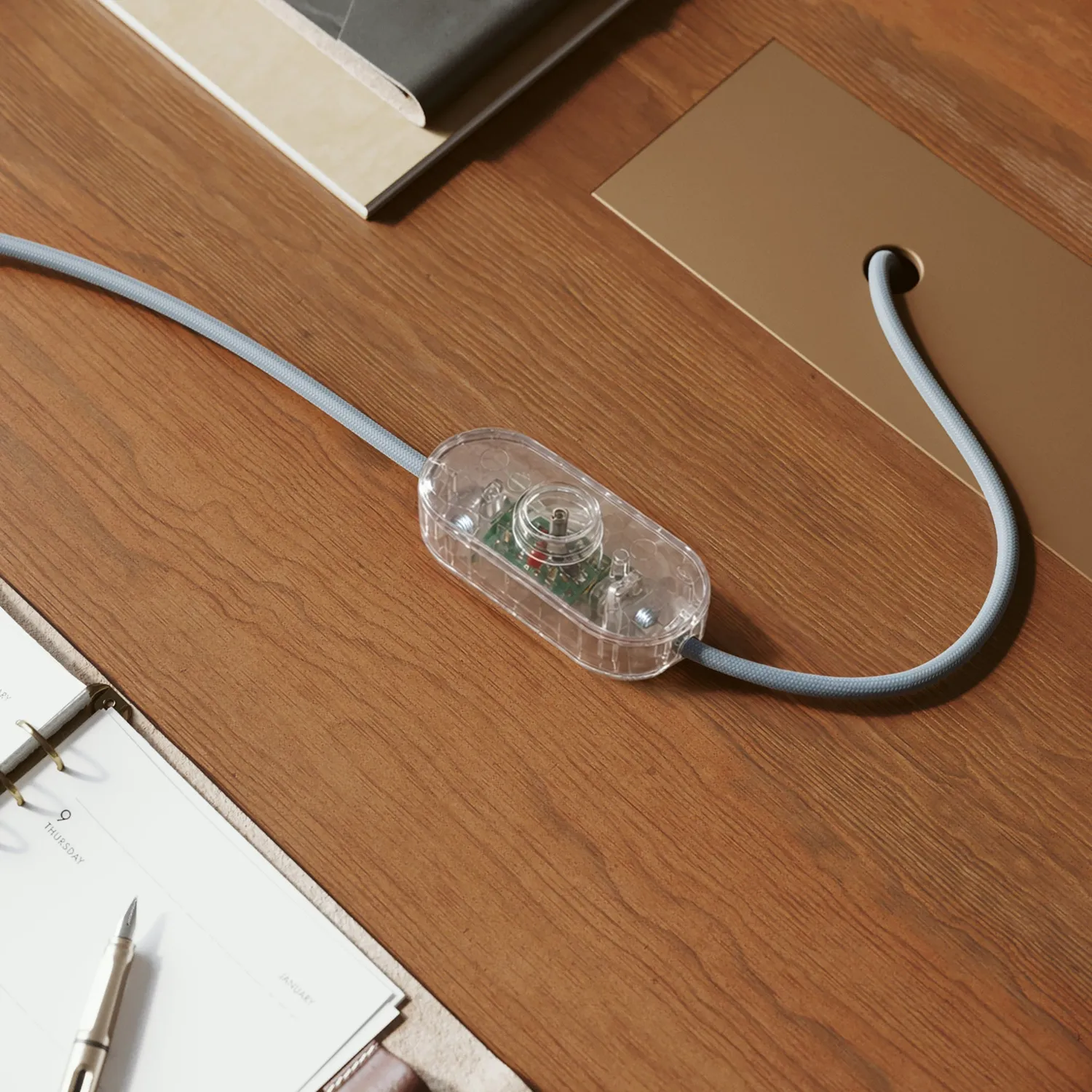 Creative Cables Castiglioni Dimmer Trasparente LED 100W