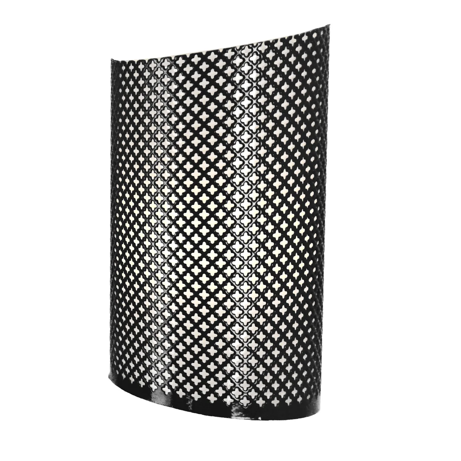 Tosel Stockholm applique metallo 12x20cm bianco E27