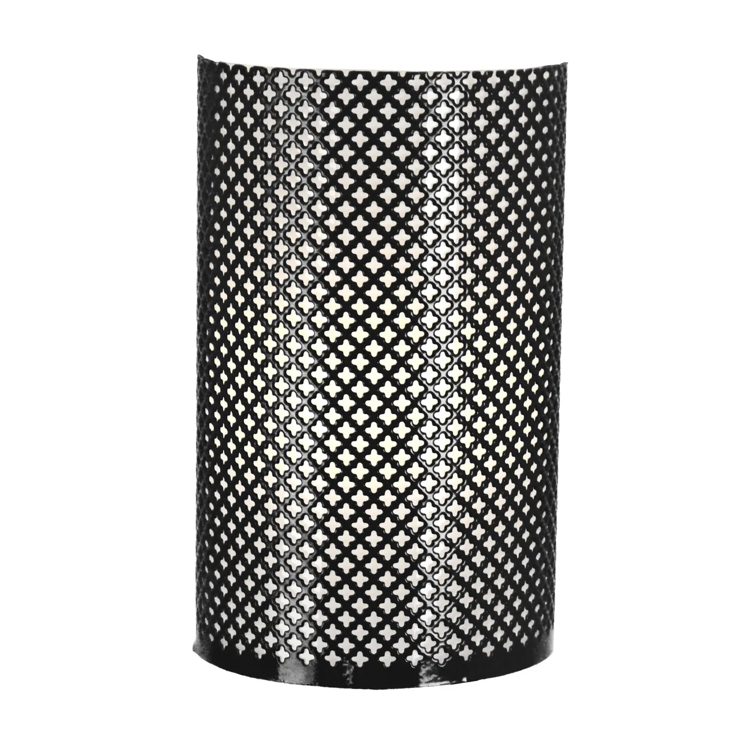 Tosel Stockholm applique metallo 12x20cm bianco E27