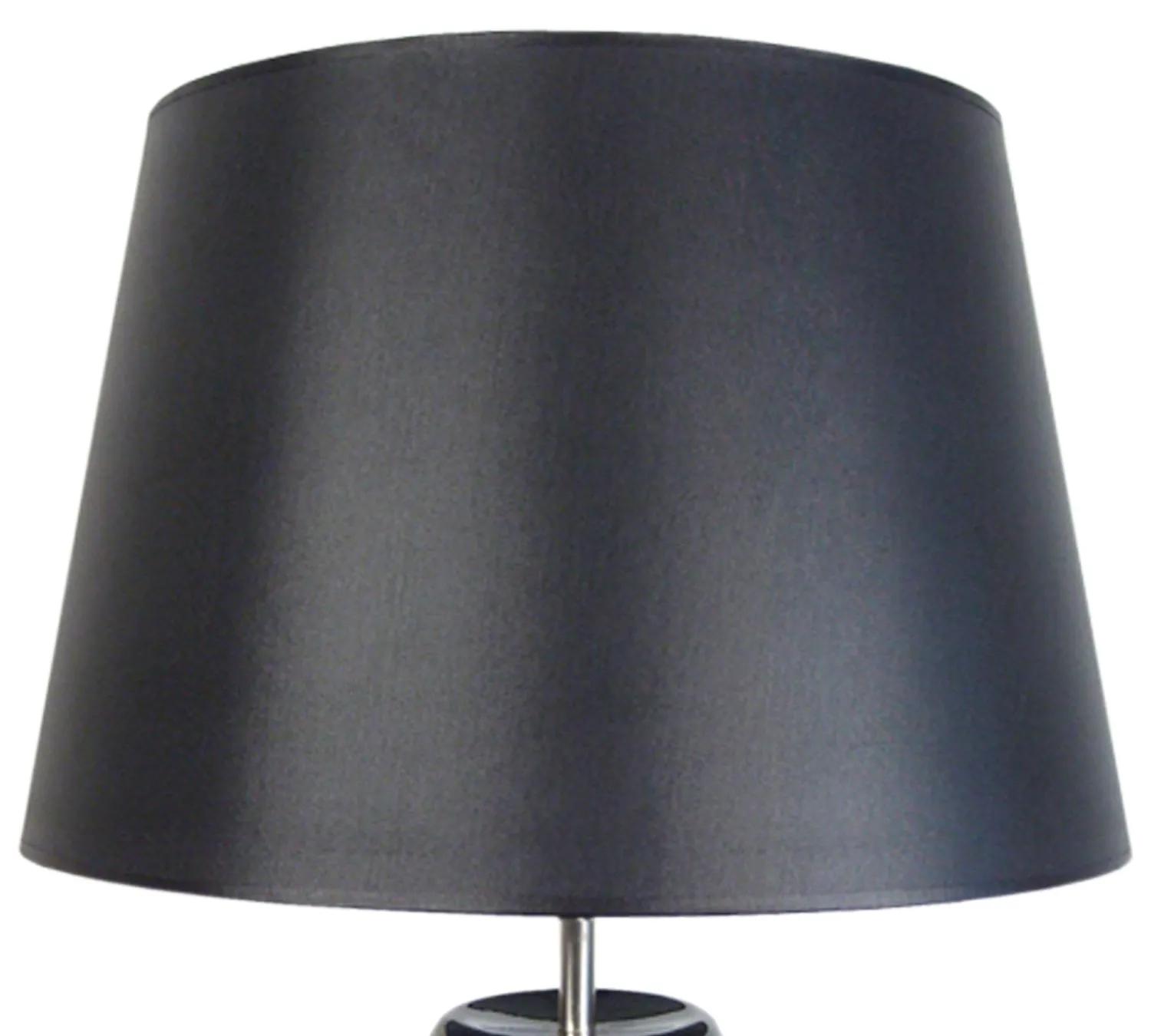 Tosel Vase lampada tavolo vetro trasparente bianca