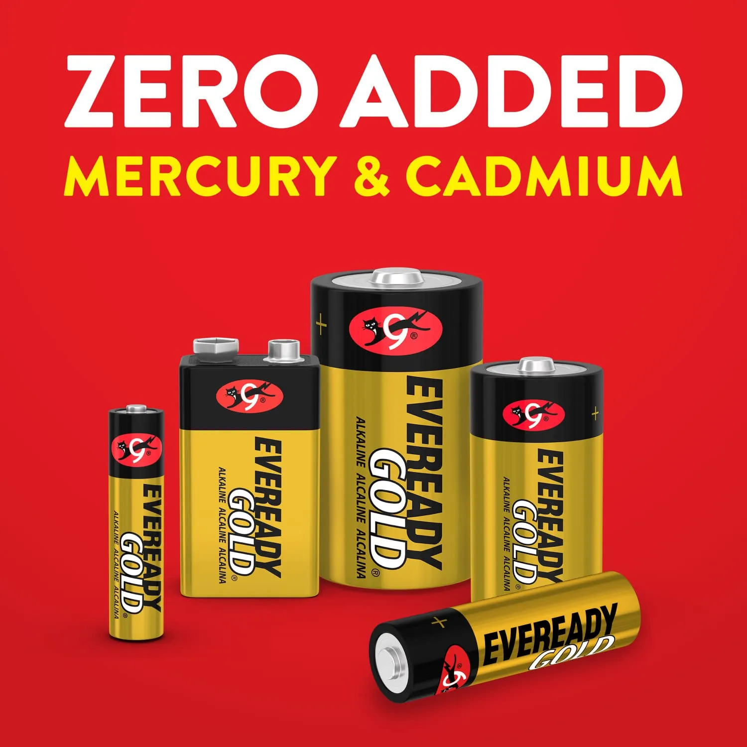 Eveready Gold AA batterie alcaline 4 pezzi