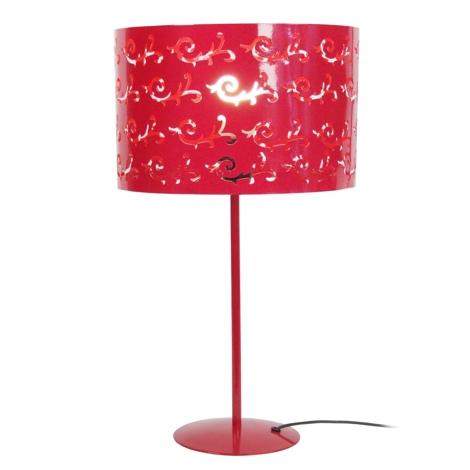 Tosel Lys lampada da tavolo alluminio 58 cm metallo