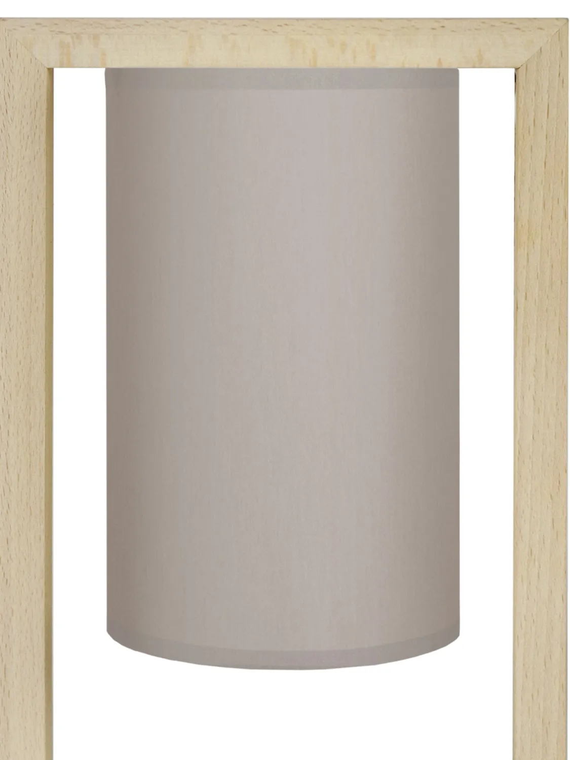 Tosel La Défense lampada tavolo 20x34cm naturale taupe