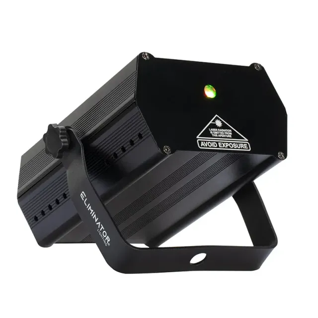 American DJ Micro Galaxian Three laser rosso verde