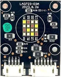 American DJ LA3723-03A scheda LED PCBA Dotz Par RGBL