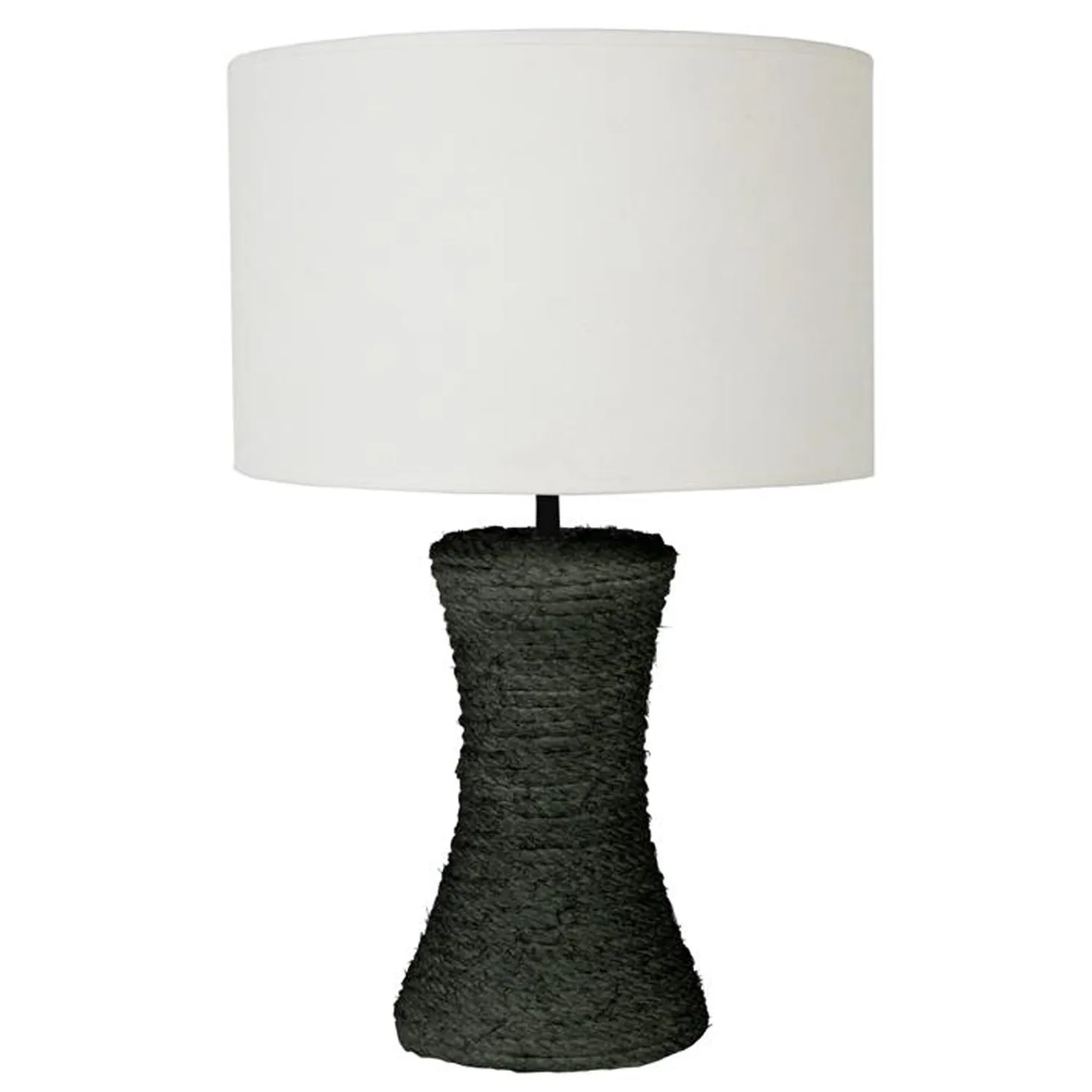 Tosel Trompeta Cordes lampada da tavolo sisal naturale 30x50cm