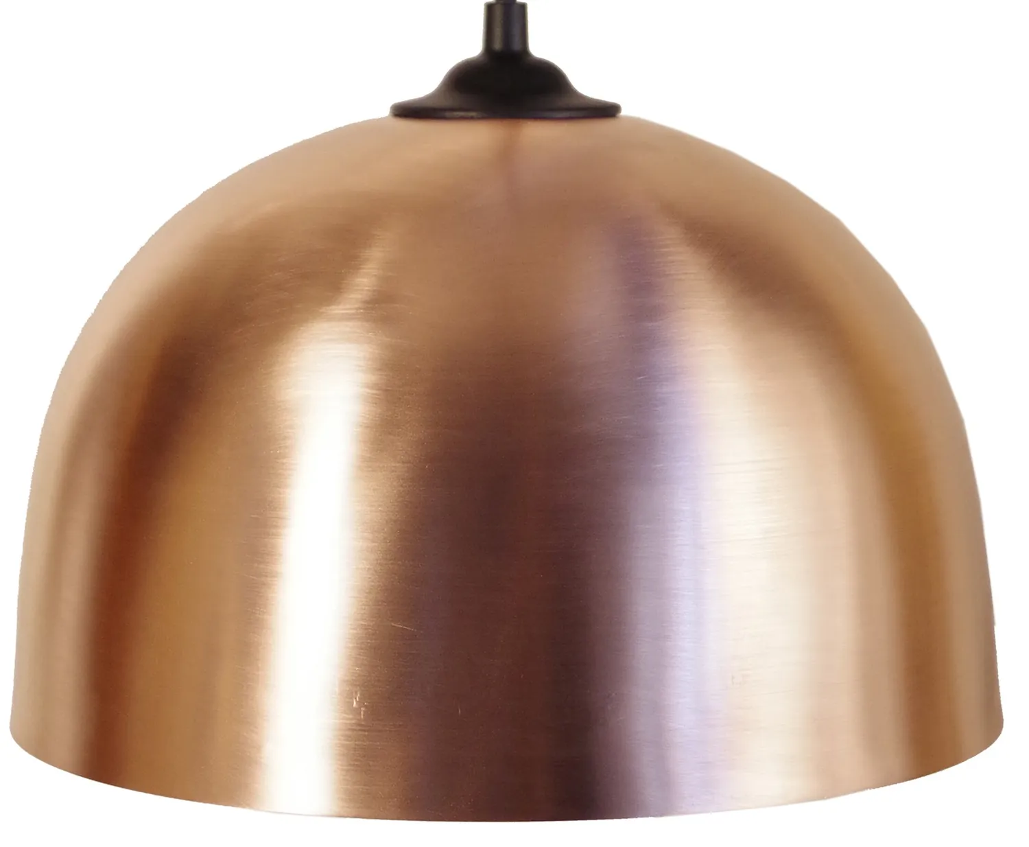 Tosel Half Ball P sospensione cupola rame E27
