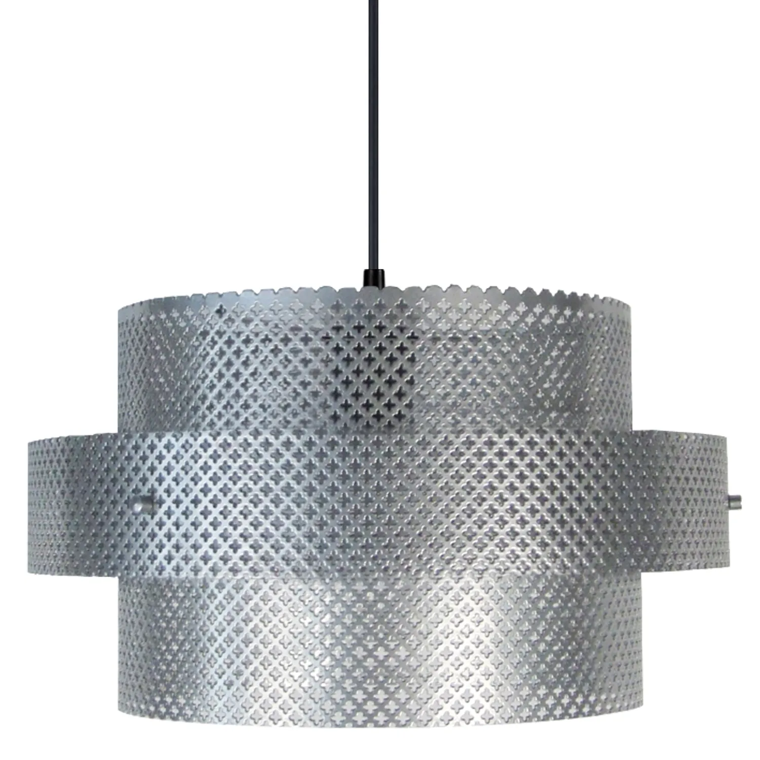 Tosel Stockholm lampadario a sospensione alluminio 35x100cm