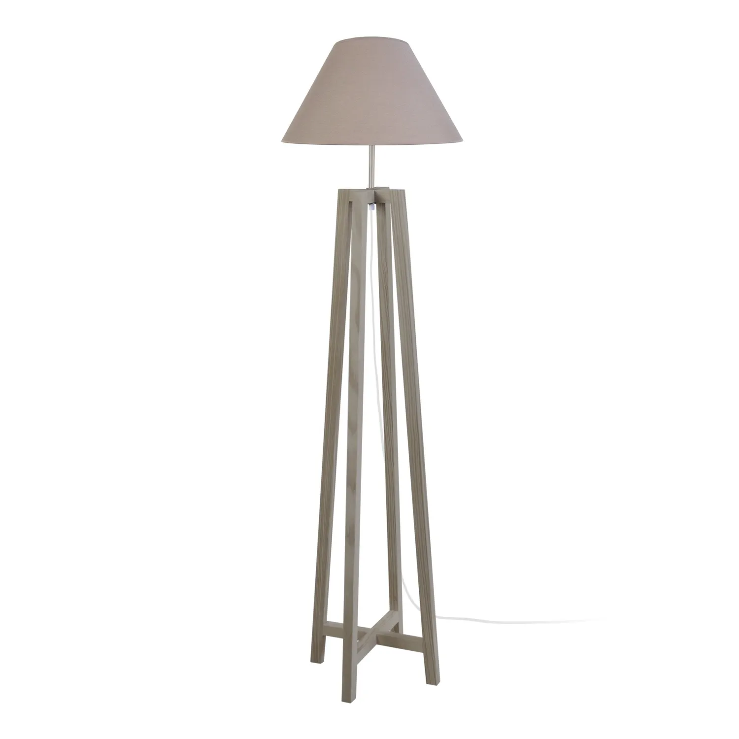 Tosel Kalmar piantana naturale-bianca 40x155 cm legno