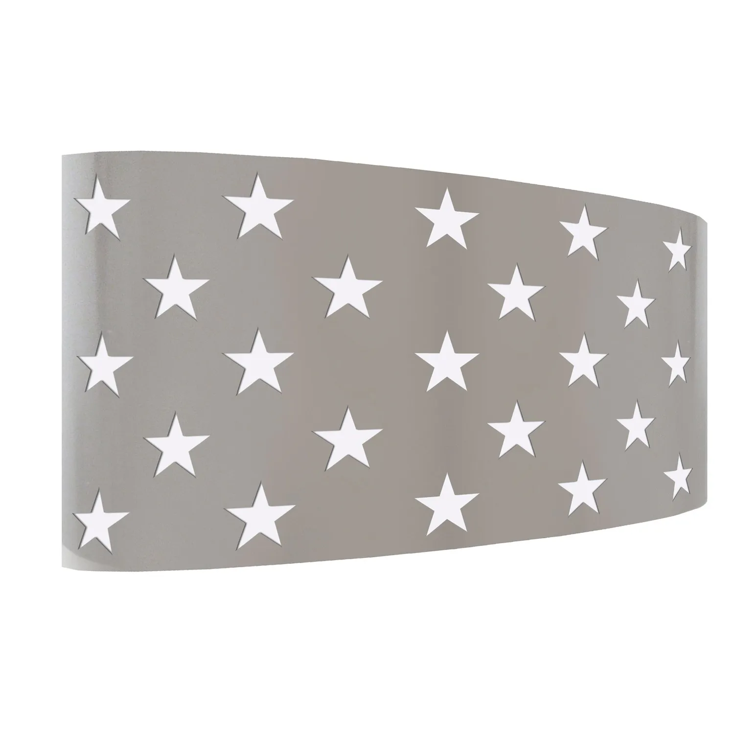 Tosel Etoiles applique metallo bimbo rossa E27