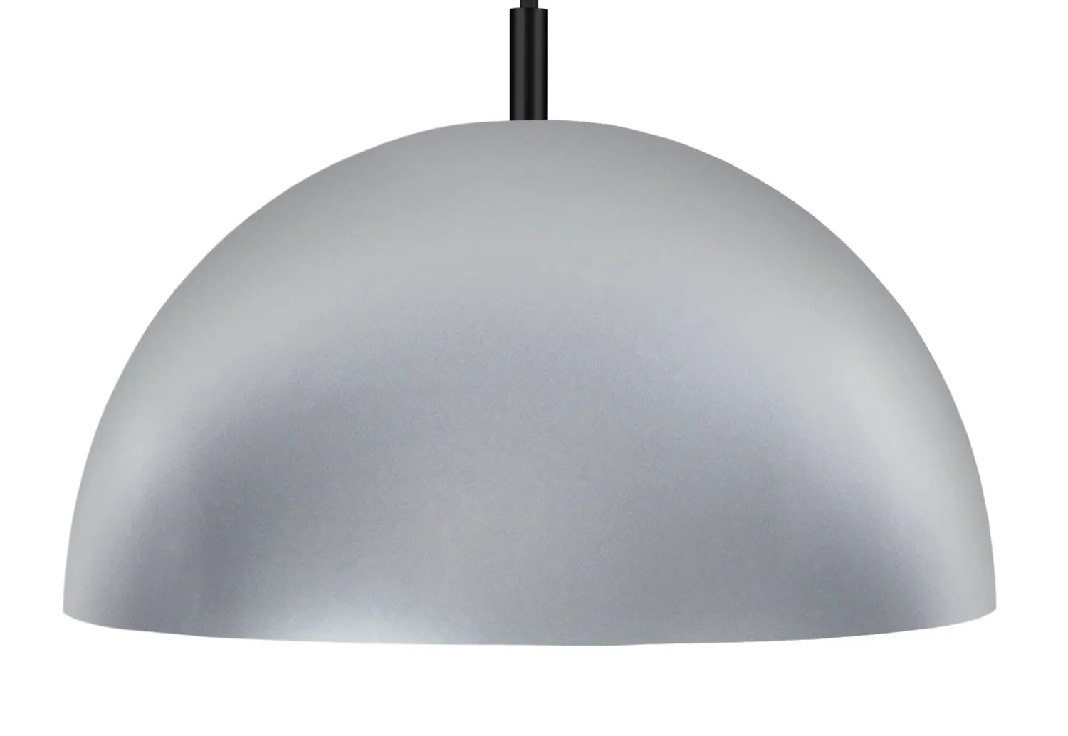 Tosel Floral sospensione metallo cupola bianca 30x100cm E27