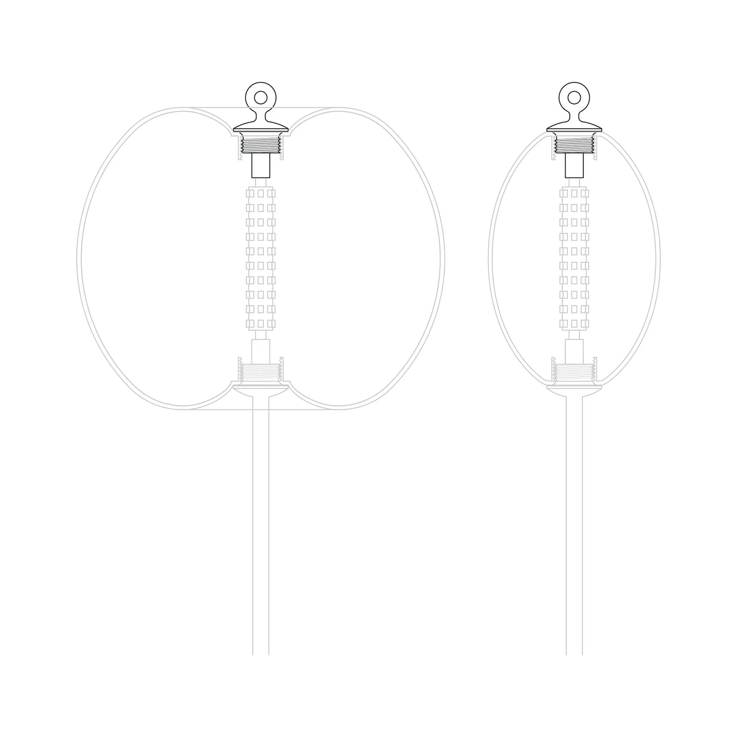 Creative Cables Marina terminale chiusura rosso stella marina