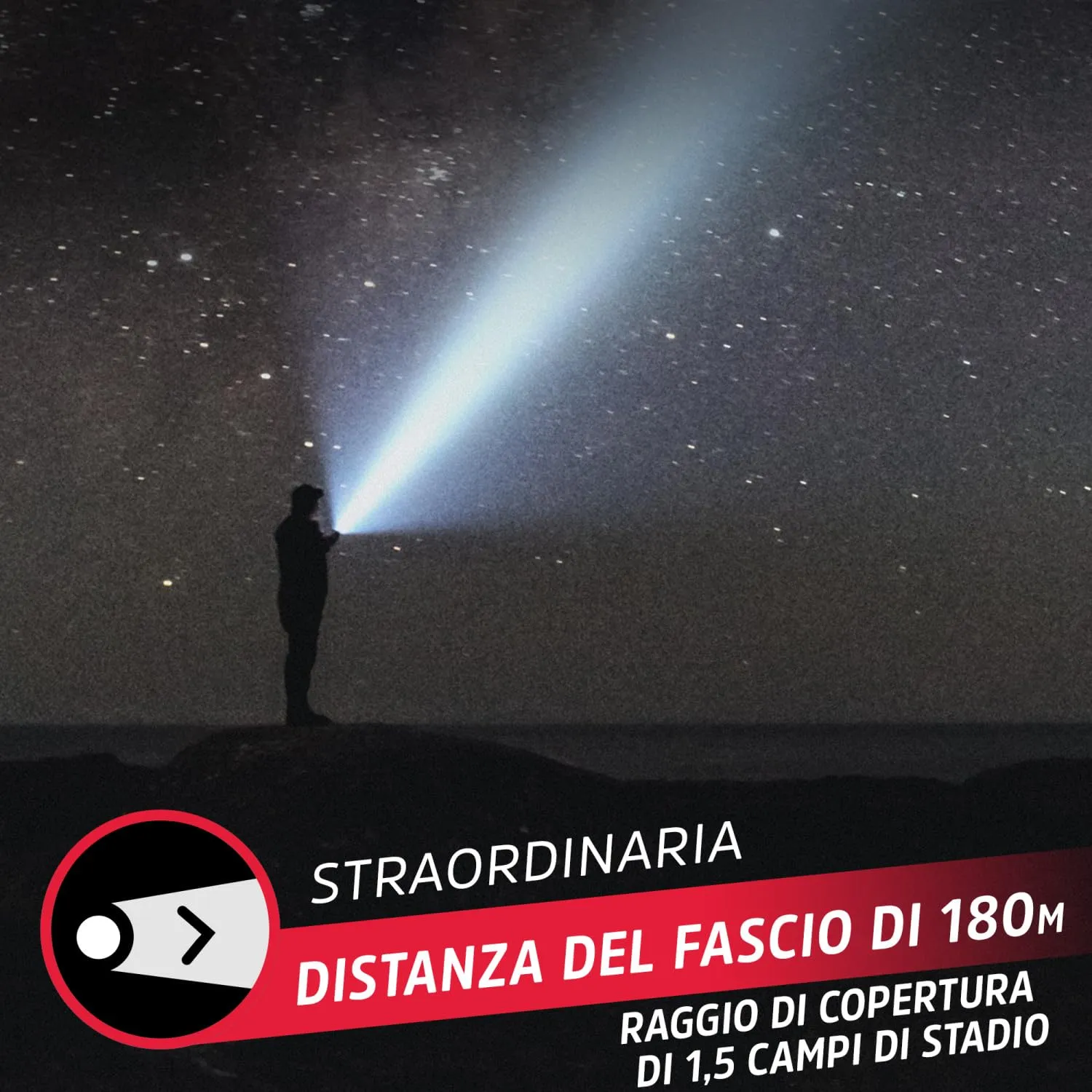 Eveready Torcia LED Nera 270 Lumen 2 pezzi AAA