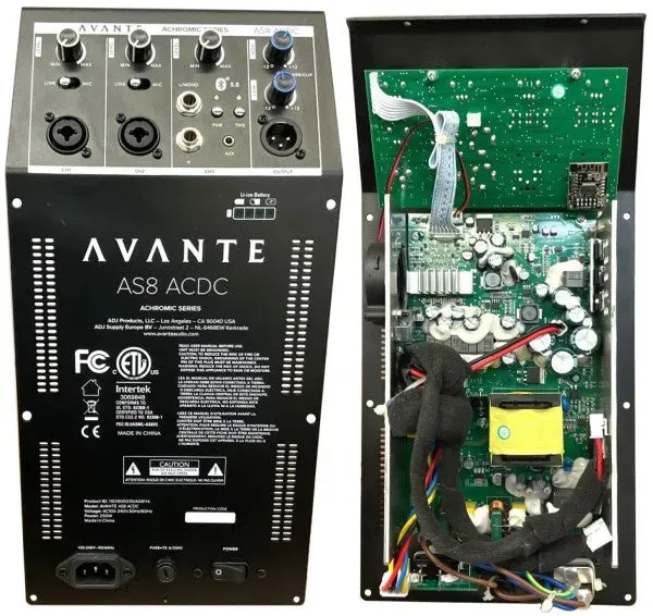 American DJ AS8 amplificatore ricambio per AS8 ACDC