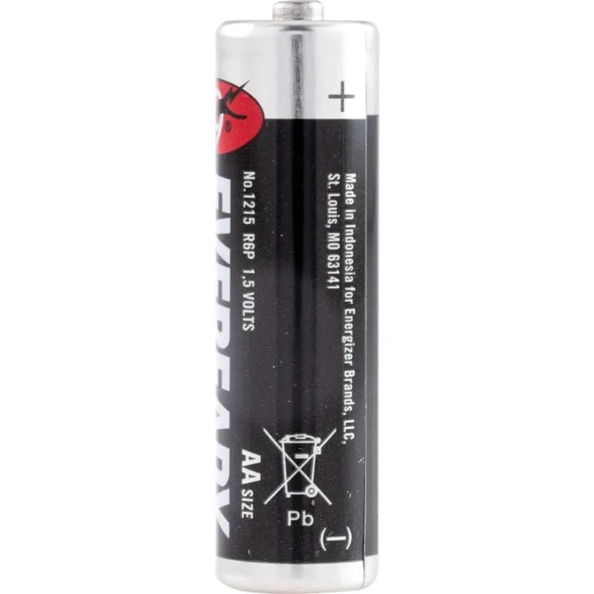 Eveready Silver Pila AA Zinco-Carbone Confezione 4 Pezzi