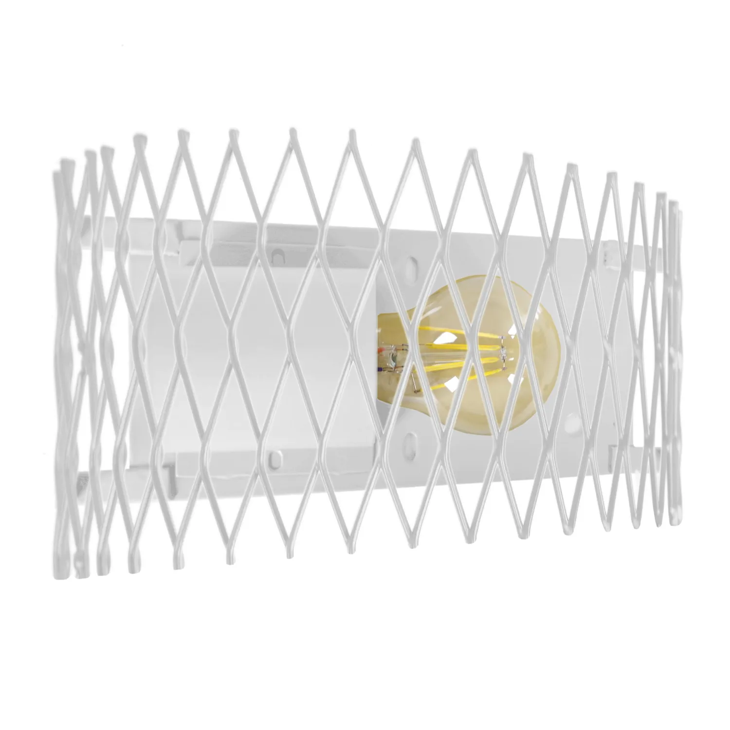 Tosel Aster applique muro nero 25x11 cm luce su e giu