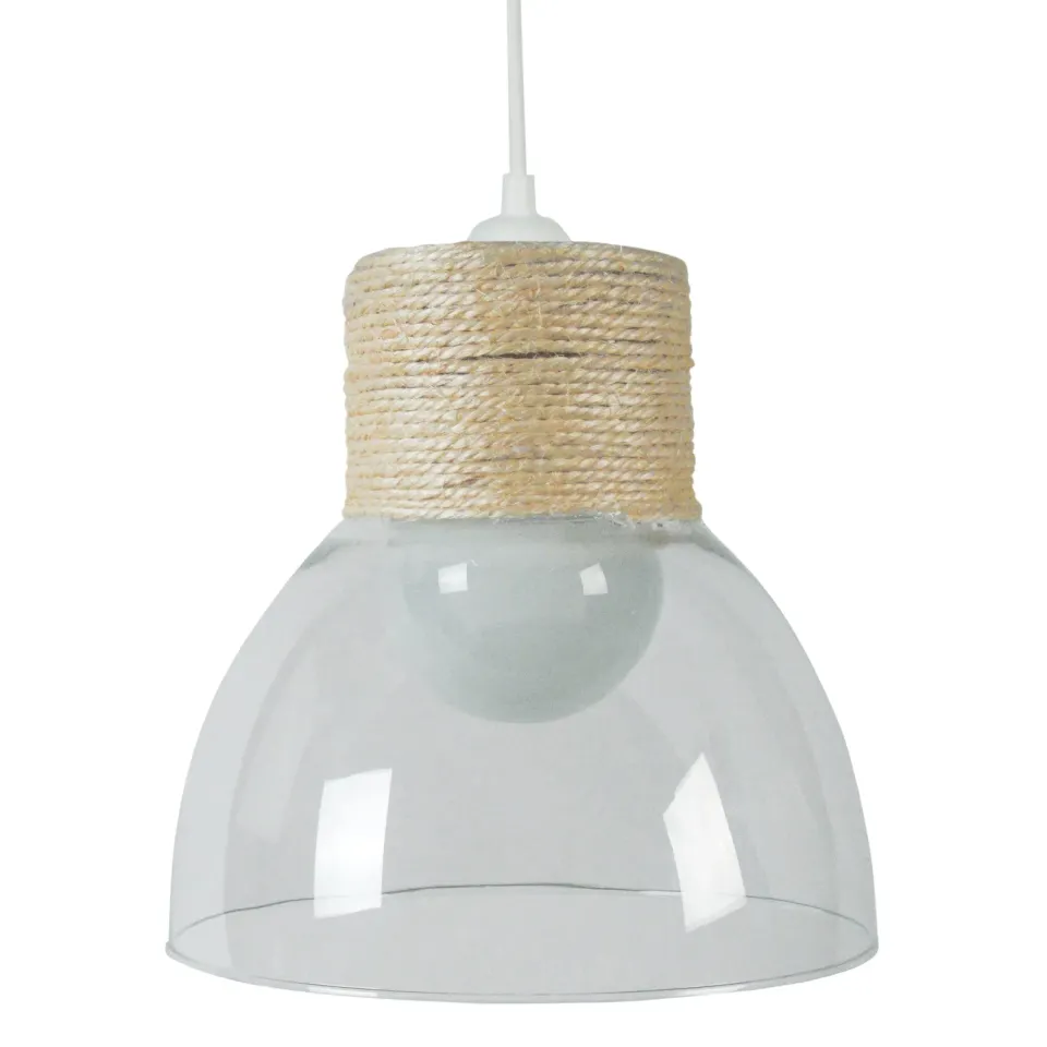 Tosel Cordes sospensione 100 cm vetro naturale