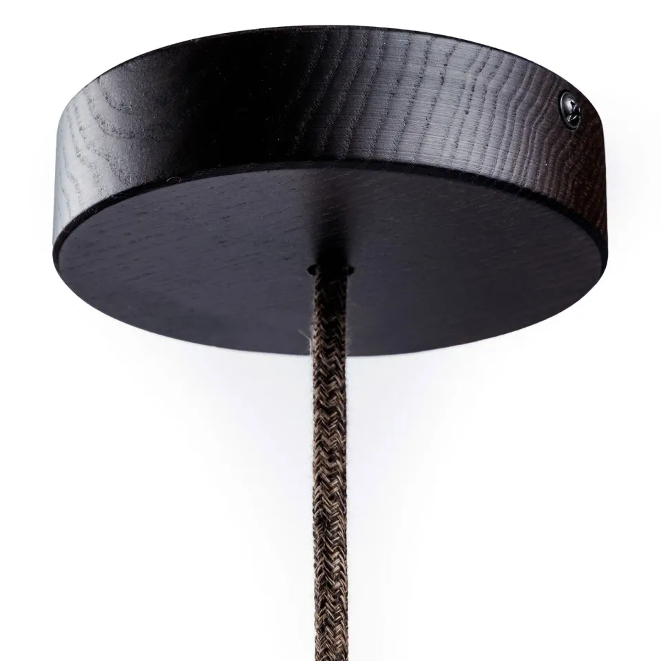 Creative Cables Rosone Legno Soffitto Effetto Wenge