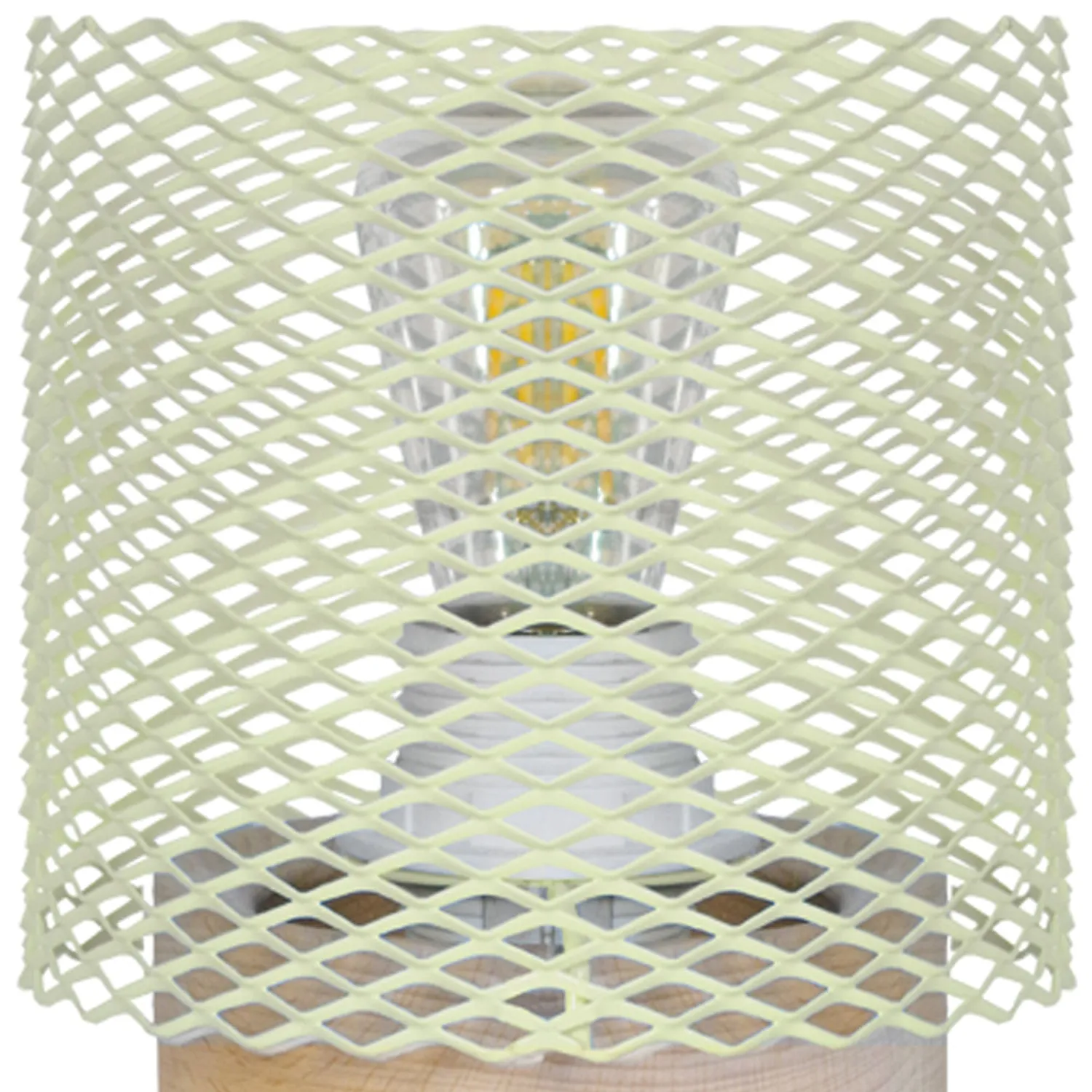 Tosel Adonis mini lampada tavolo bianco 13,5x19,5 cm