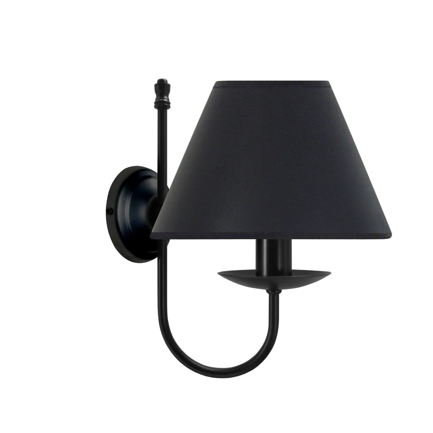 Tosel Provençale applique conica grigia E14
