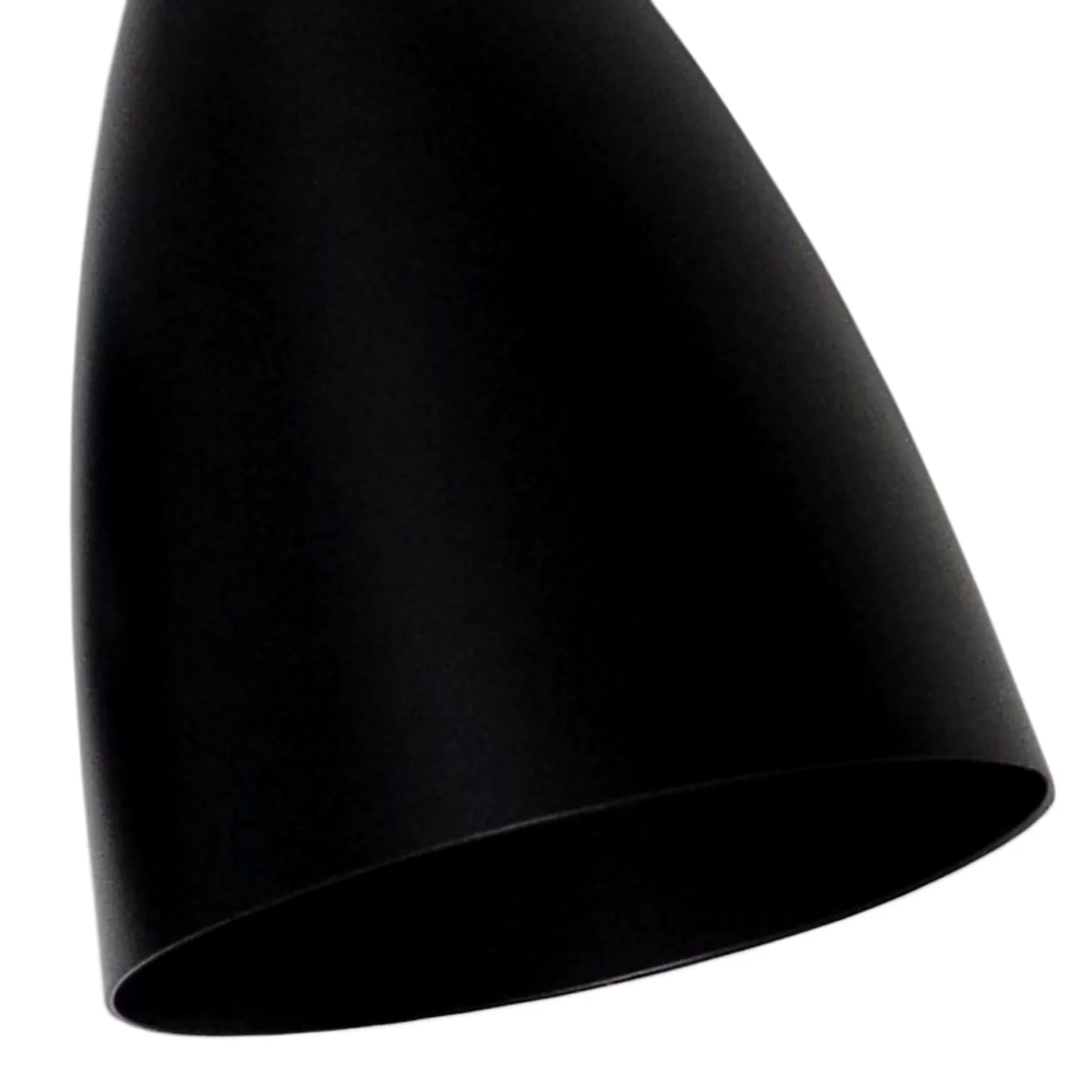 Tosel Olof applique snodata nera E14 proiettore