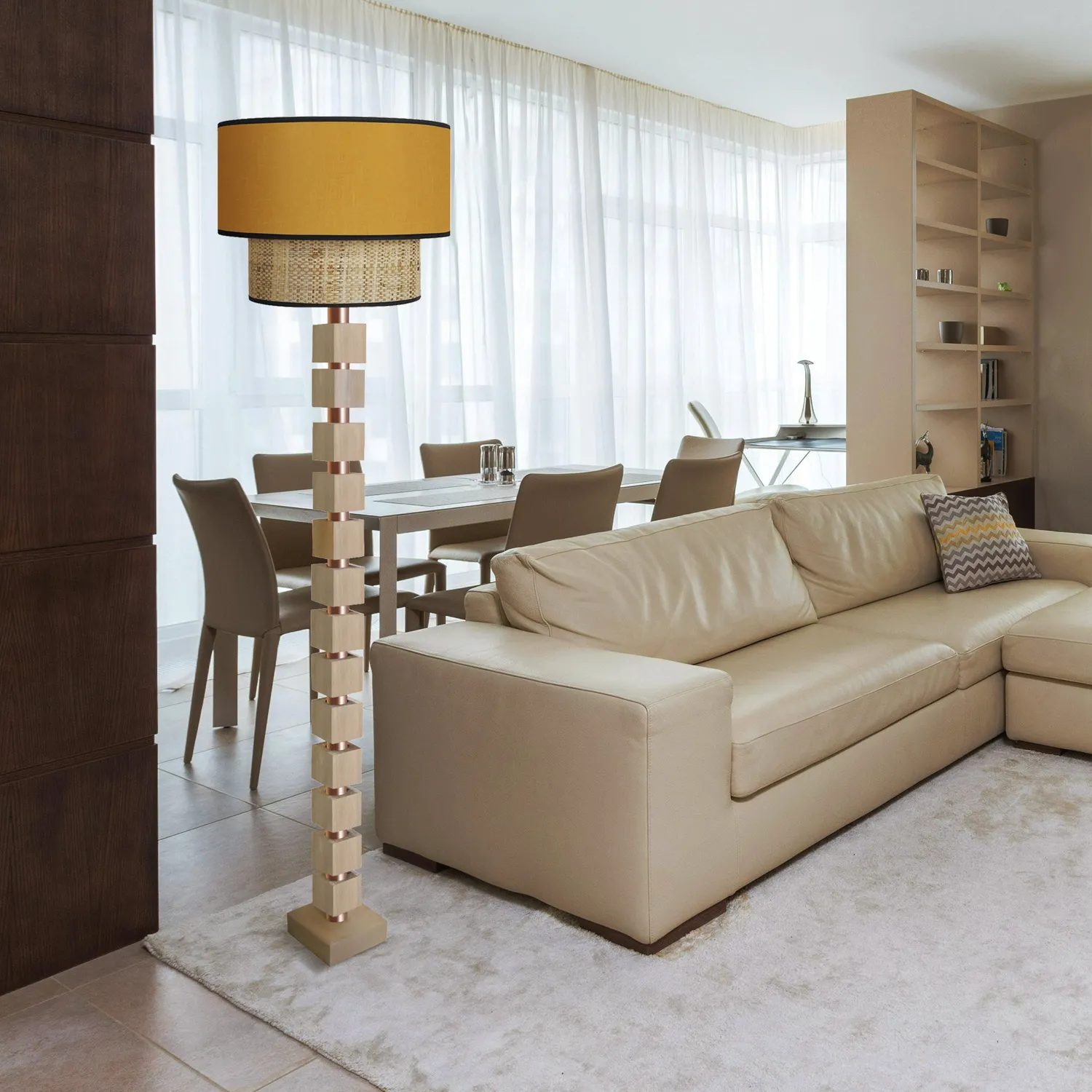 Tosel Siracusa Colonna piantana 165cm beige