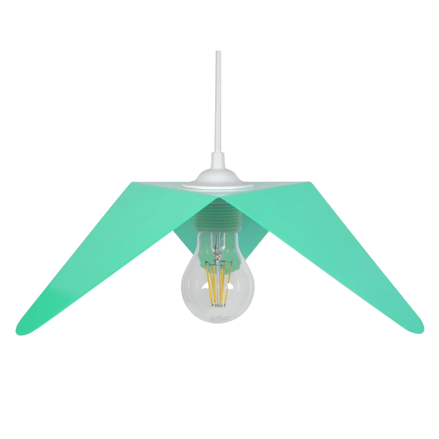 Tosel Boomerang sospensione 40cm avorio
