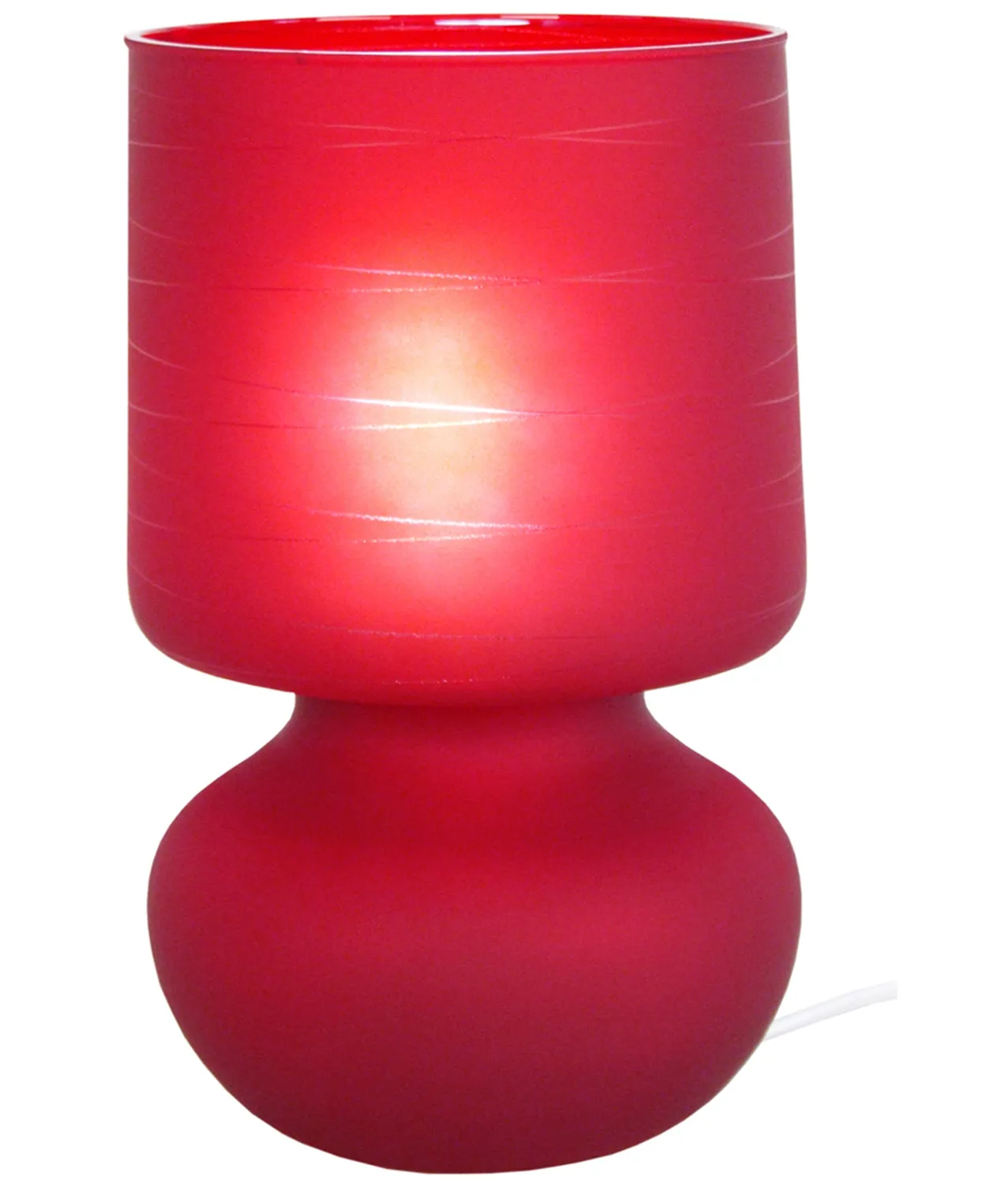 Tosel Katia lampada da tavolo vetro turchese 24 cm E14