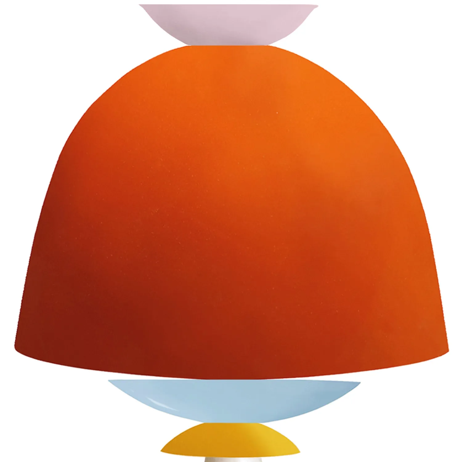 Tosel Janina Lampada da Comodino 24x52cm Arancione