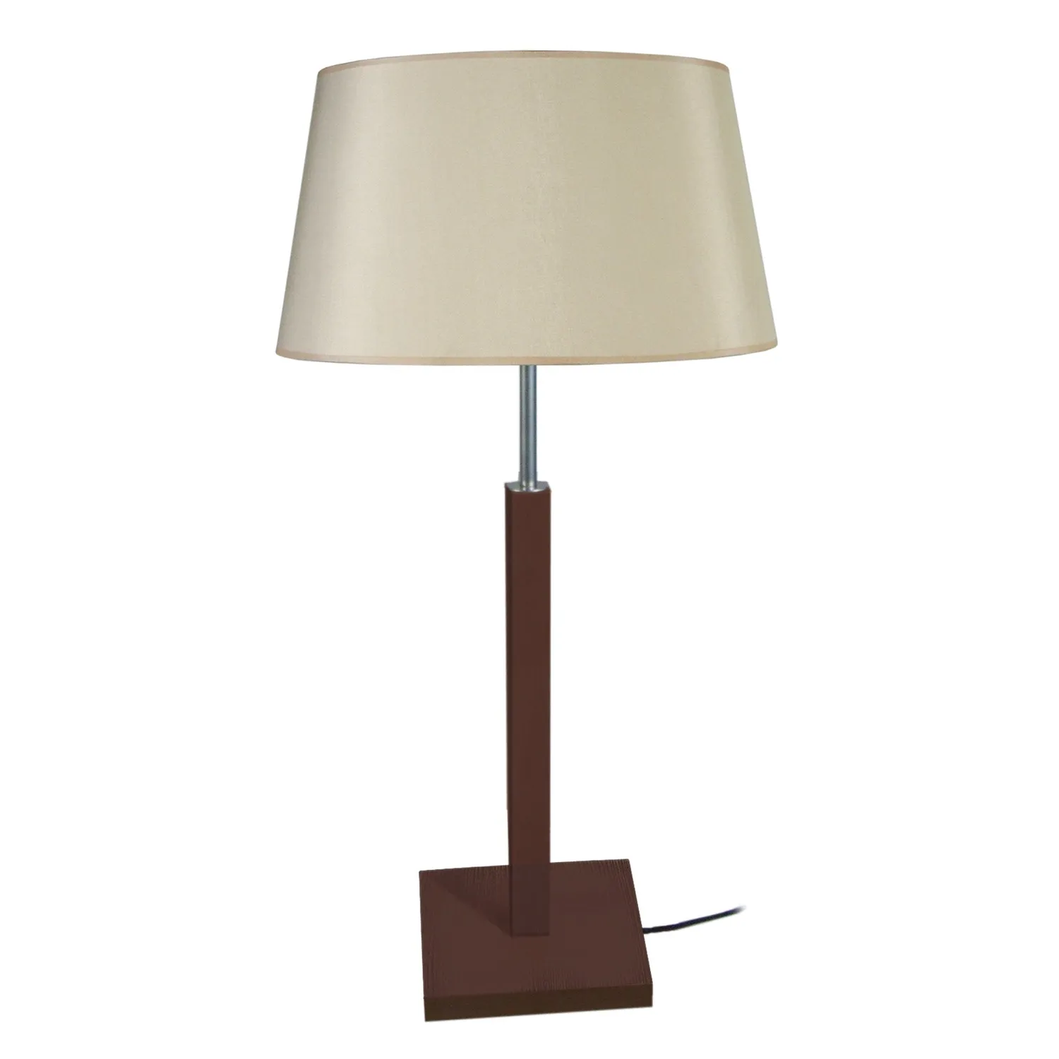 Tosel Hod lampada da tavolo legno naturale ecrù 30x54 cm