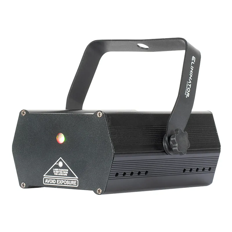 American DJ Micro Galaxian Three laser rosso verde