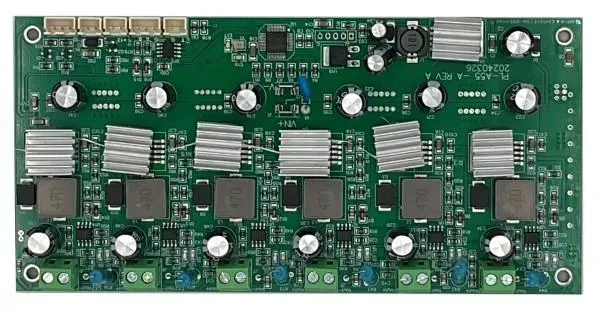 American DJ Electrapix Bar 8 scheda main case ricarica