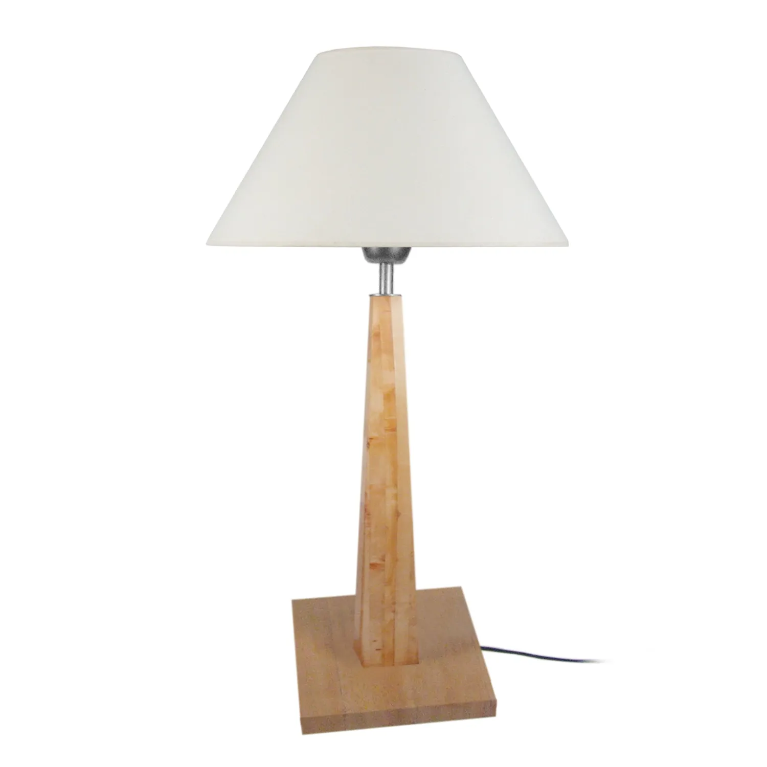 Tosel Thor lampada da tavolo naturale ecrù 35x56cm