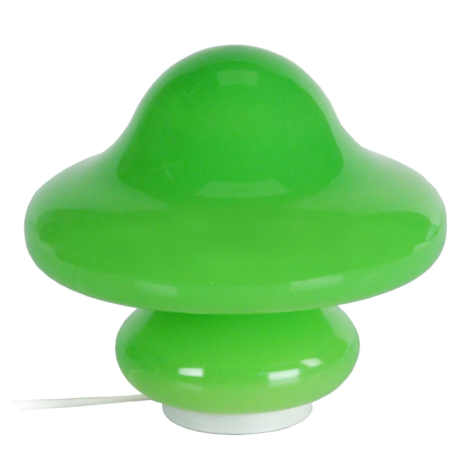 Tosel Strumpf lampada fungo vetro bianca 20x23 cm