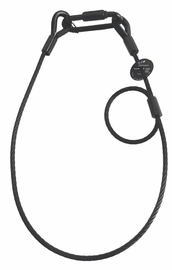 American DJ SC5BSS cavo di sicurezza acciaio inox