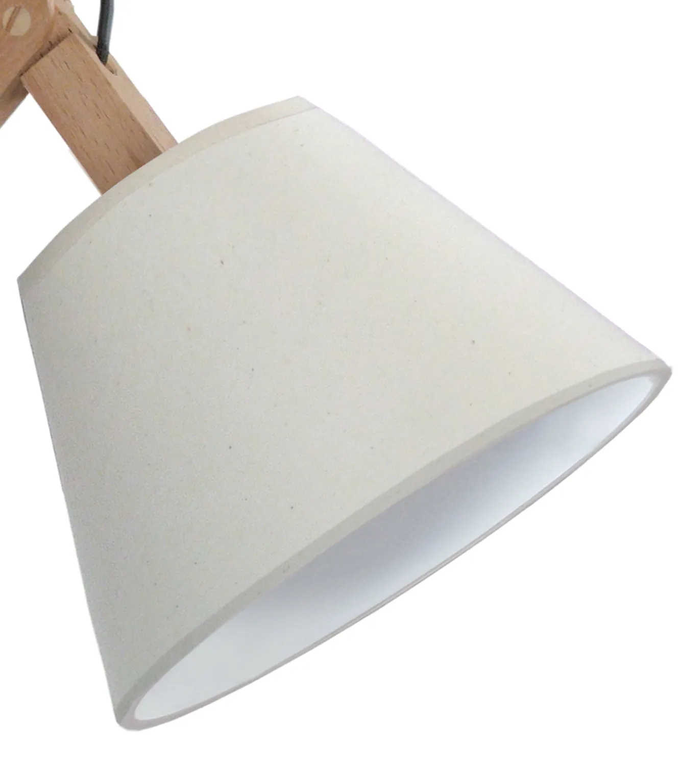 Tosel Freki applique legno snodata E14 16x45 cm