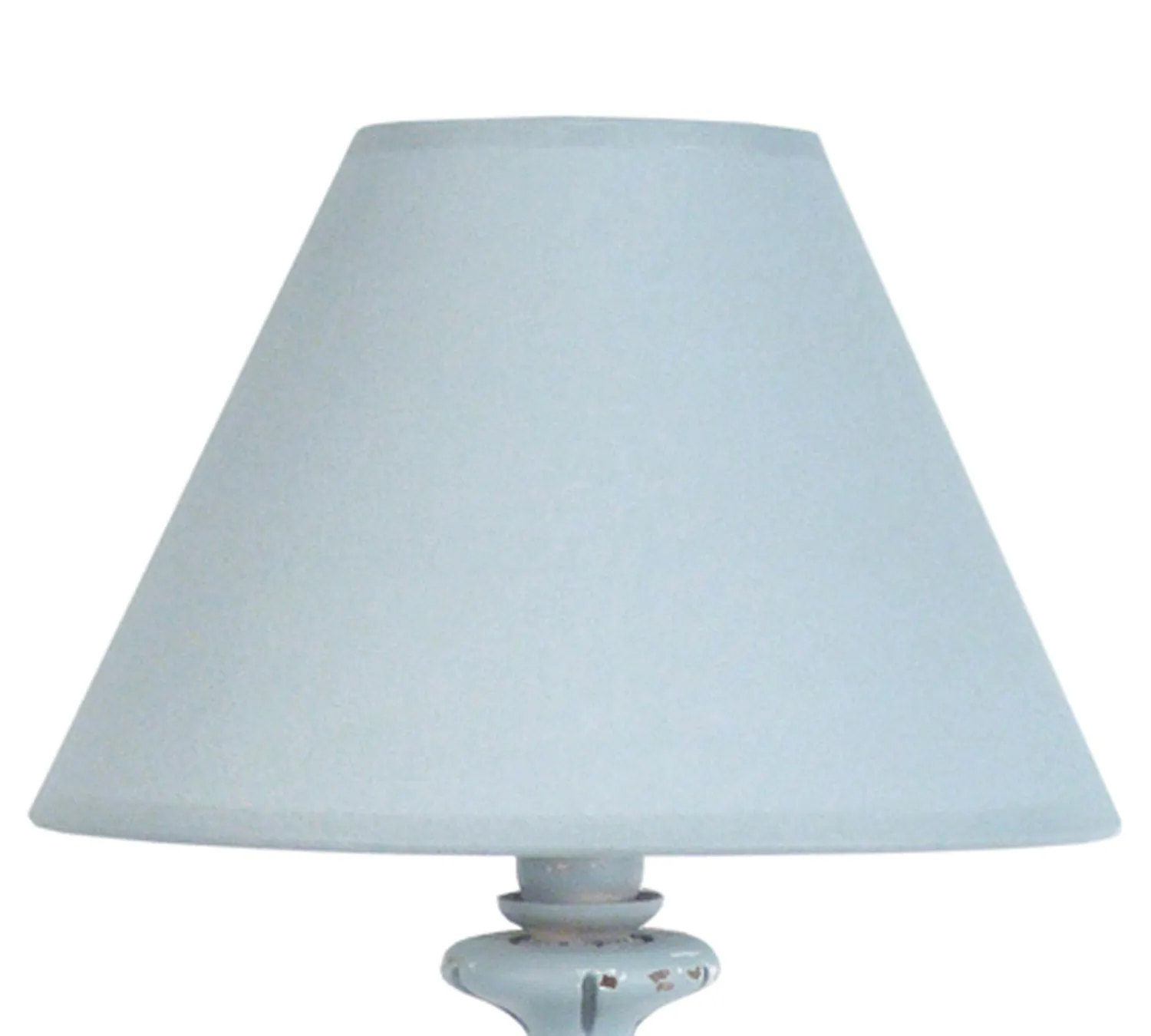 Tosel EVRY lampada tavolo bianca ecru 22x62 cm tessuto