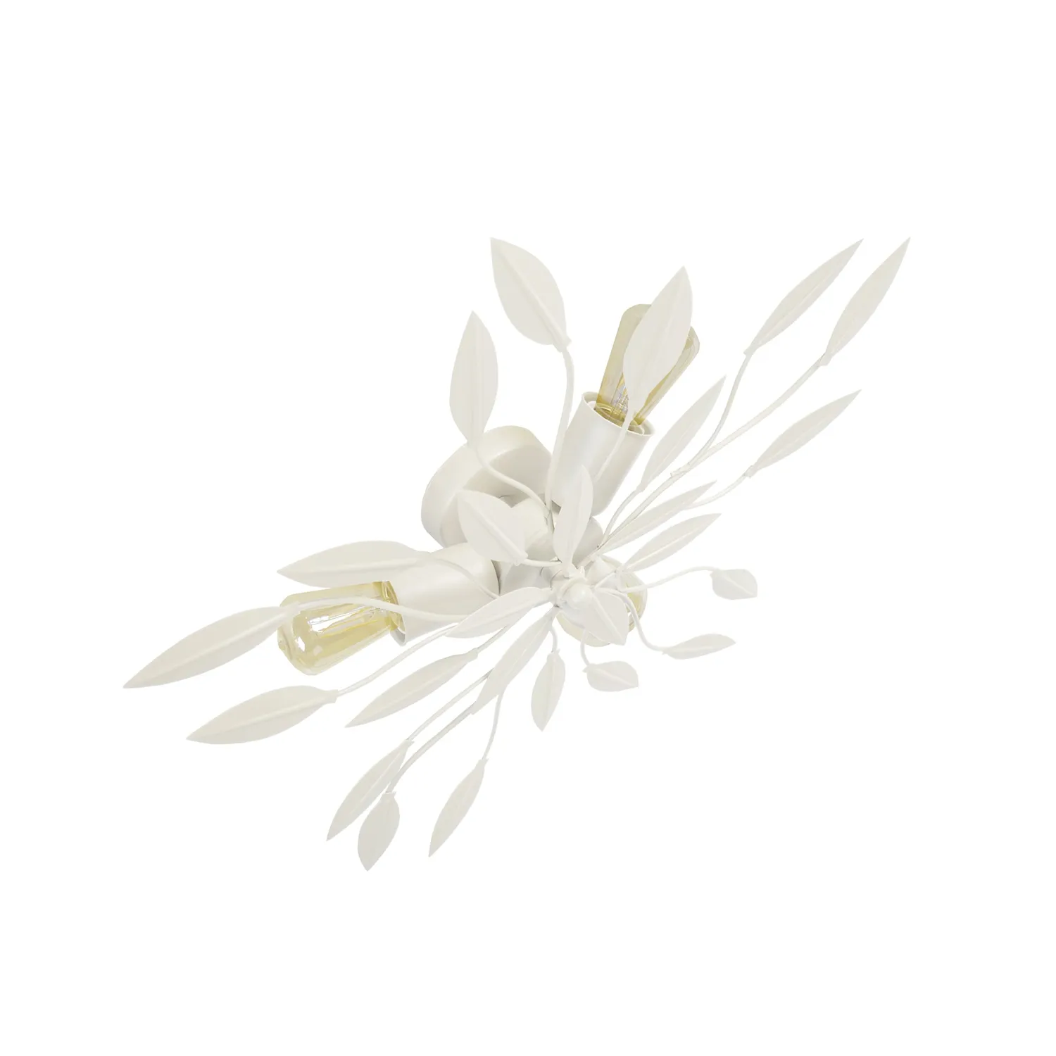 Tosel Oliva plafoniera 55 cm avorio 3xE27