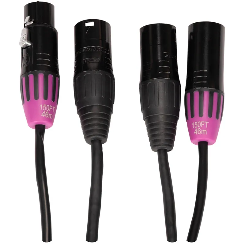 American DJ AC5AXLR-150 cavo combo CAT5e XLR 45,7 m