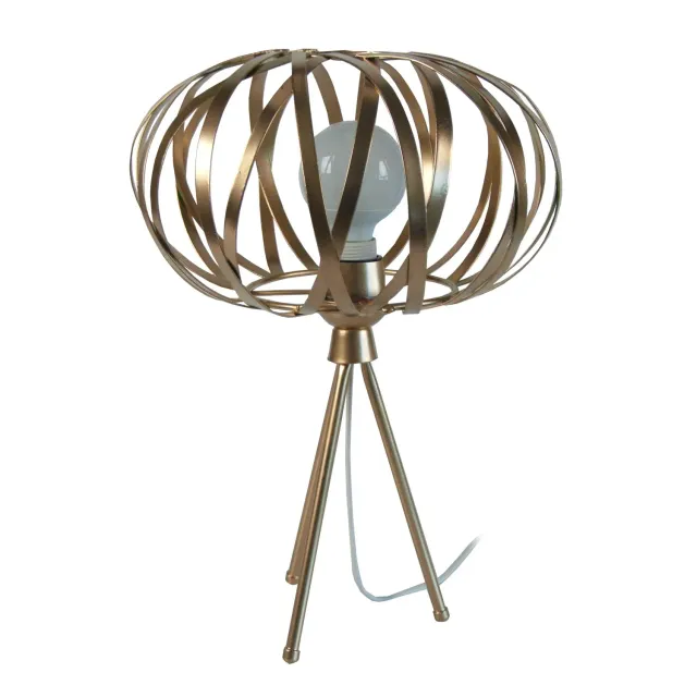Tosel Citrouille lampada tavolo treppiede alluminio E27