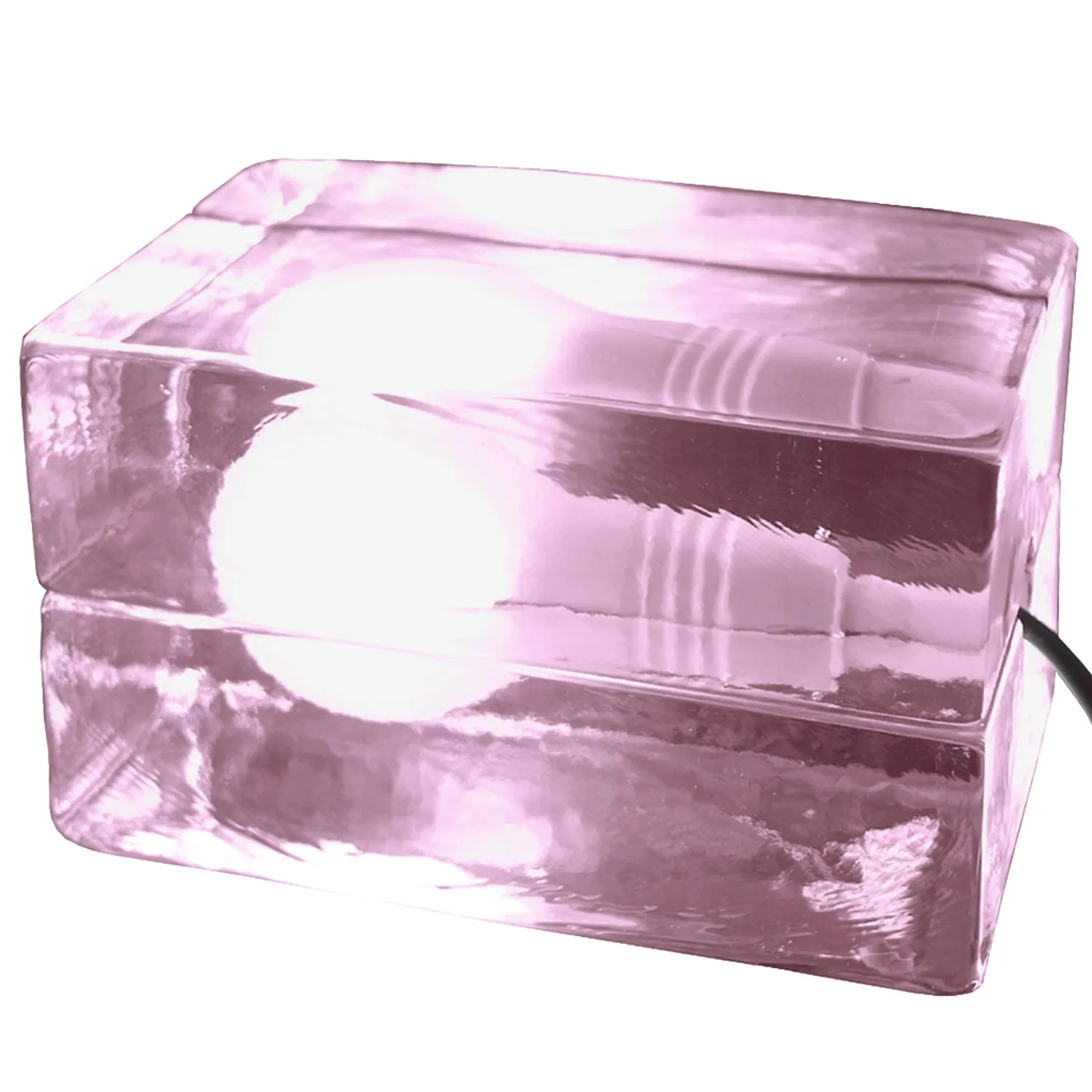 Tosel Billund lampada da scrivania vetro blu 10x16cm E27