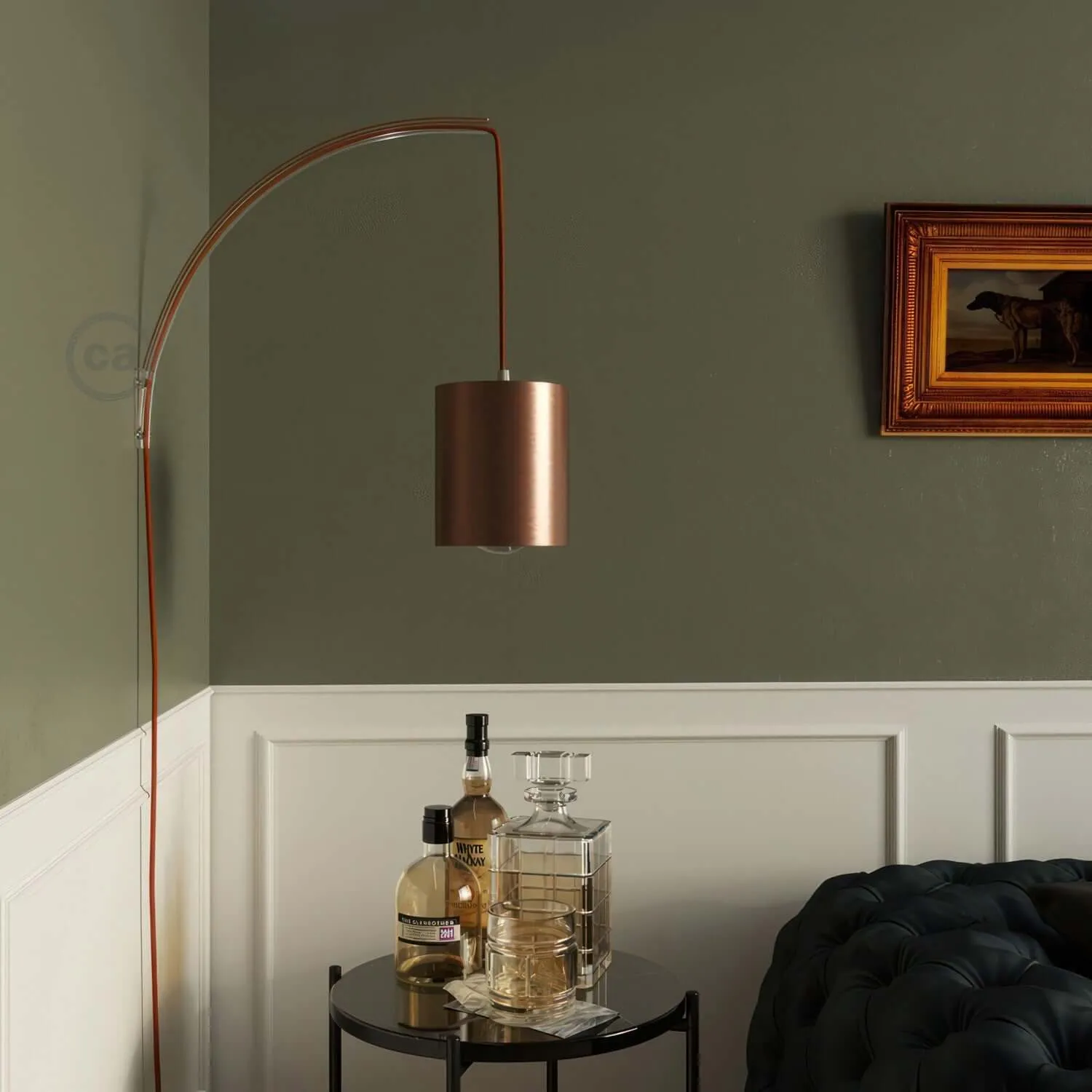 Creative Cables ArchetTo supporto parete trasparente