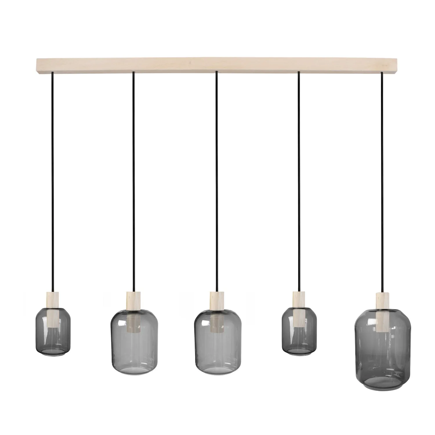 Tosel Svalbard Small lampadario vetro trasparente