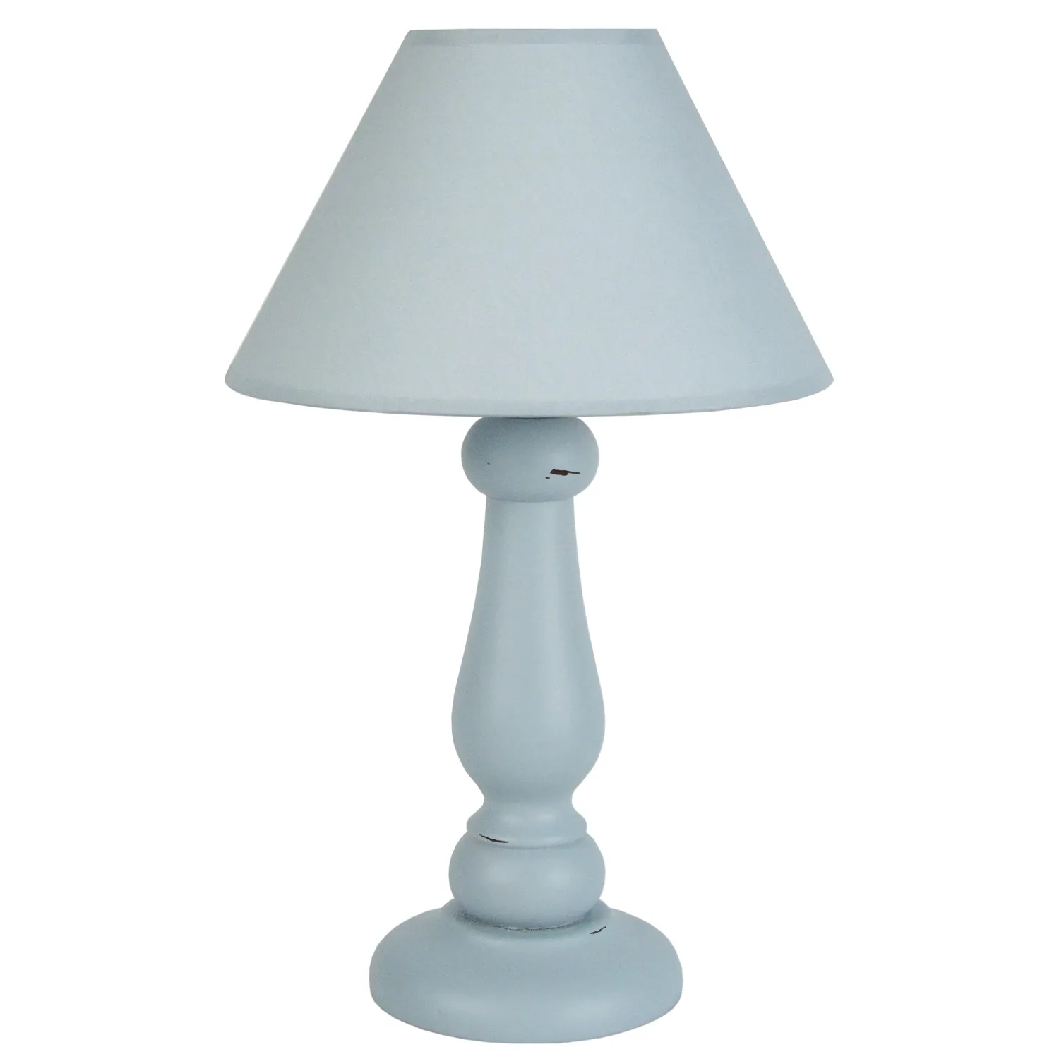 Tosel Fréjus lampada da tavolo bianca 40 cm