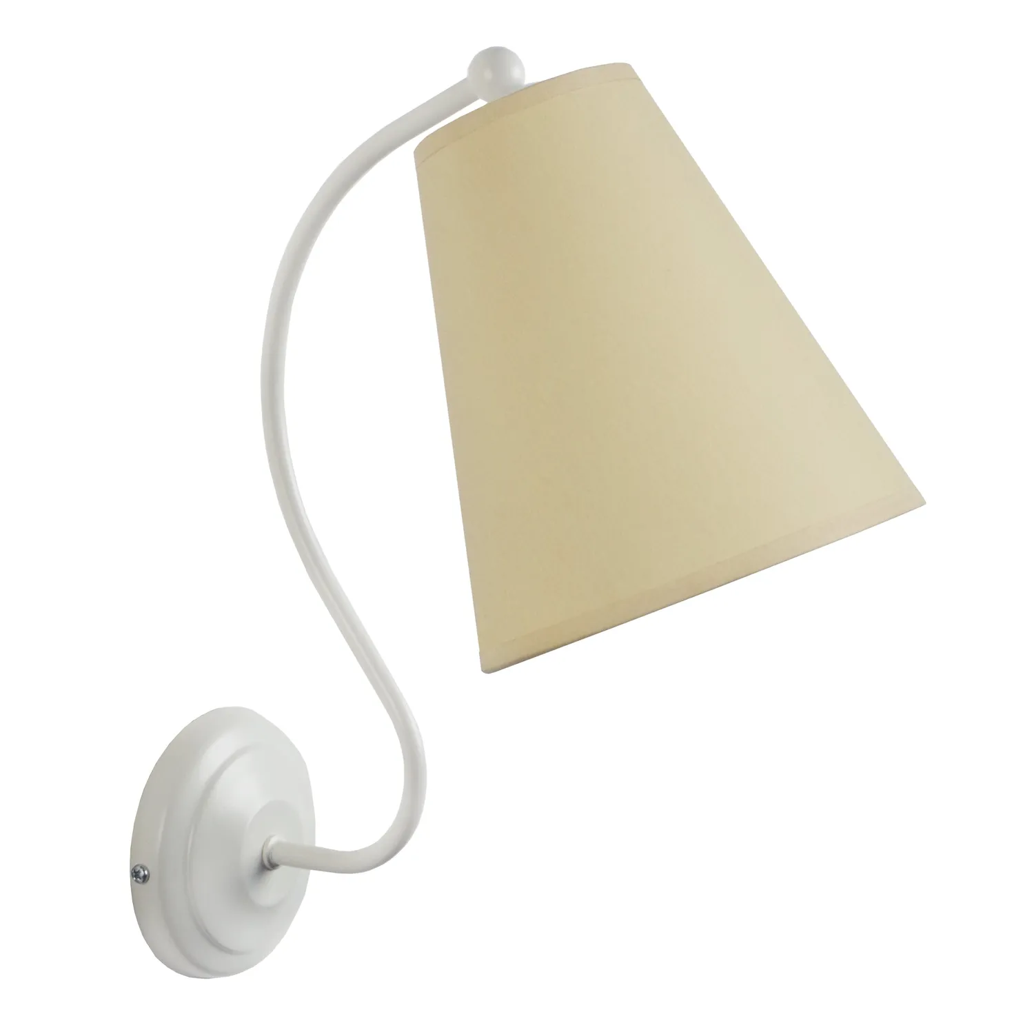 Tosel Spencer applique parete bianca e nera E14