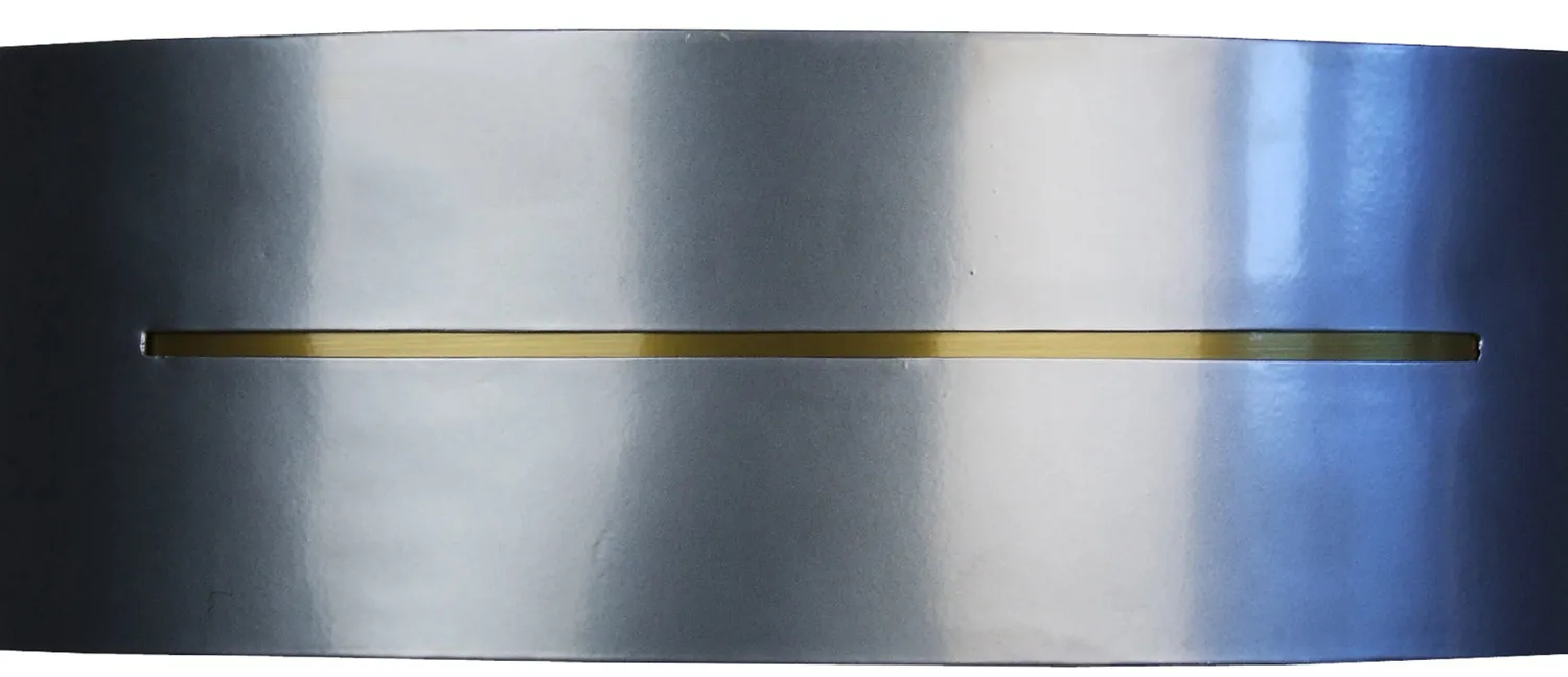 Tosel Raxa applique da parete alluminio-oro E27