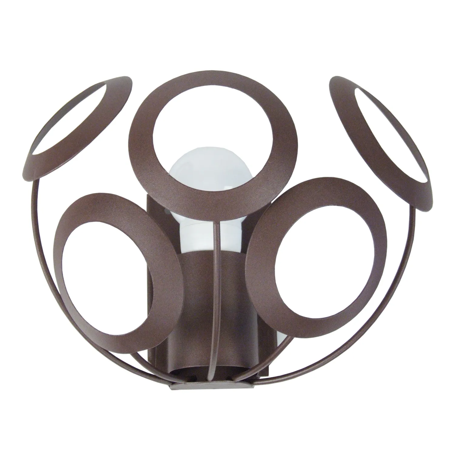 Tosel Jupiter applique alluminio 24 cm E27