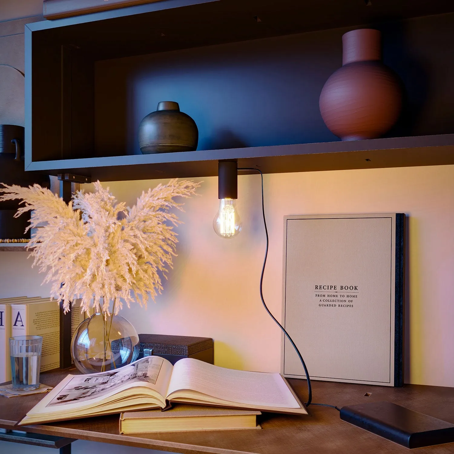 Creative Cables SI! Lampada Portatile Nera 5V USB-C