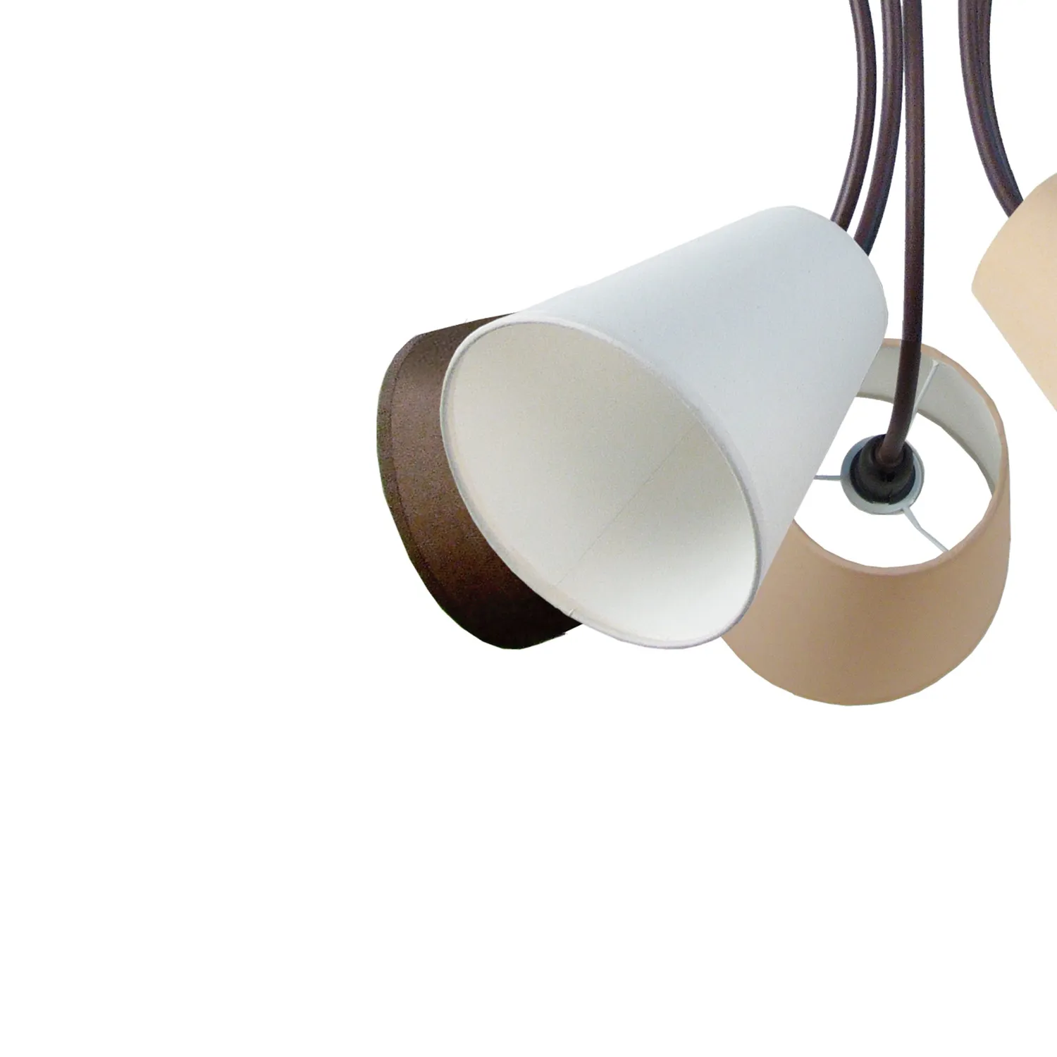 Tosel Nice lampadario metallo 5 luci multicolore