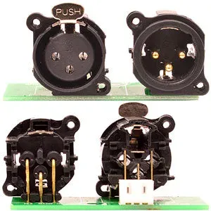 American DJ scheda PCB XLR 3 pin in-out ricambio originale